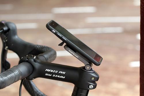 Bike stem hot sale phone holder